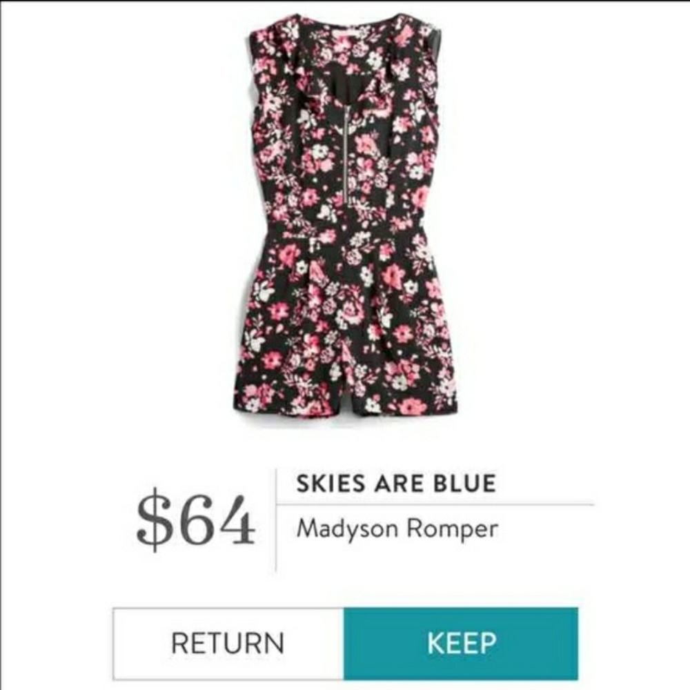 Skies are Blue Madyson Romper